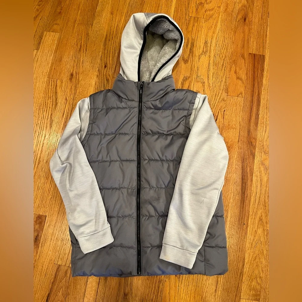 Faux Puffer Vest Jacket